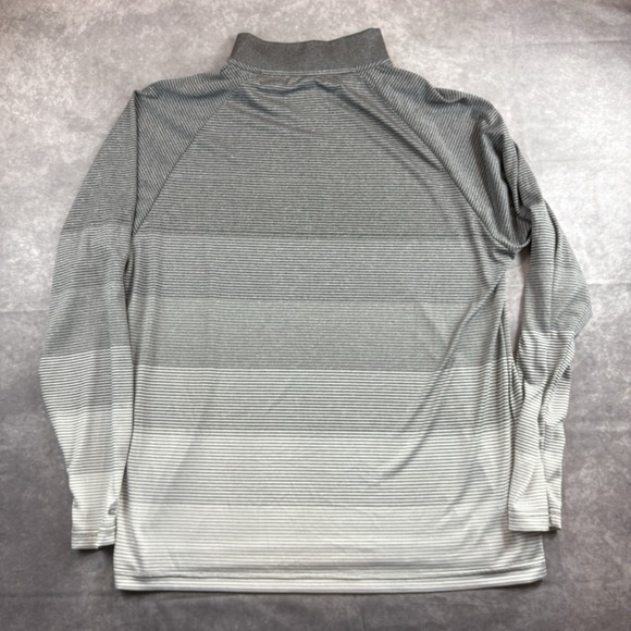 Arizona Wildcats Sweater Mens L Gray Athletic 1/4 Zip Pullover Jacket Preppy NEW - Picture 6 of 8